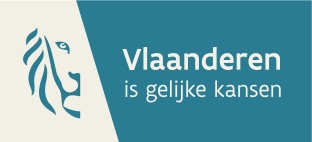 Logo Vlaanderen is gelijke kansen